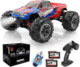 Hosim Ferngesteuertes Auto, 1:16 RC Offroad LKW mit 40km/h, 4WD Spielzeug Crawler für Kinder Und Erwachsene (9135H, Rot)